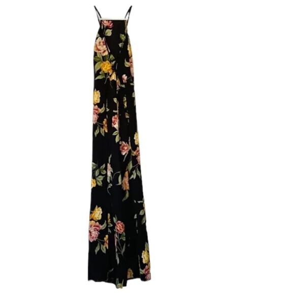 UO Floral Strappy Halter Jumpsuit - Picture 3 of 10